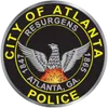 A black and white picture of the atlanta police department.